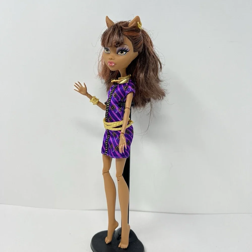Monster High Clawdeen‎ Wolf Doll Coffin Bean Series Original Gift Toy Fashion